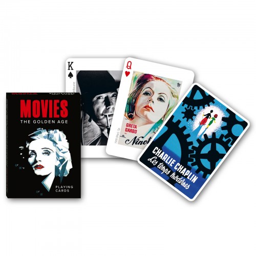 Carti de joc de colectie cu tema "Movies of the Golden Age"